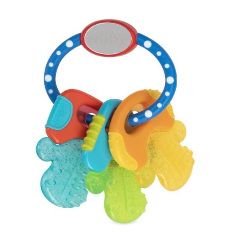 Nuby Ice Gel Teether Keys BPA Free Baby Toy
