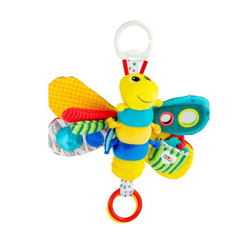 Lamaze Freddie the Firefly Clip On Sensory Baby Toy for Stroller & Car Seat