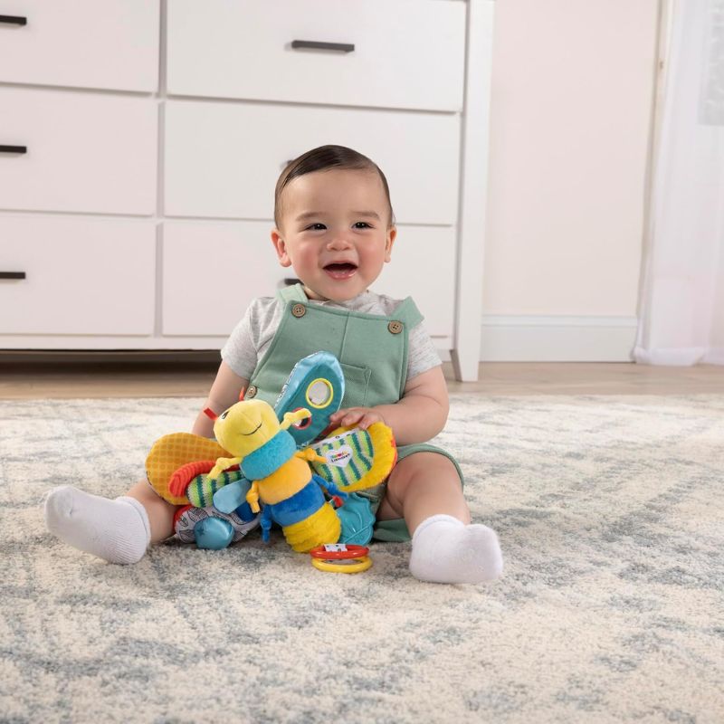 Lamaze Freddie the Firefly Clip On Sensory Baby Toy for Stroller & Car Seat